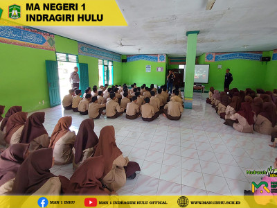 Kunjungan Tim Indonesia Driving Centre (ISDC) Polda Riau ke MAN 1 Indragiri Hulu