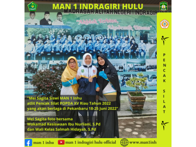 Mei Sagita Mewakili Inhu POPDA Riau 2022