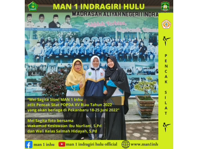 Mei Sagita Mewakili Inhu POPDA Riau 2022