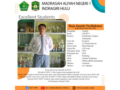 Siswa Berprestasi MAN 1 INHU